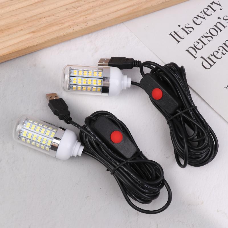 Fish Finder Charger - 4-Farbige Unterwasser-Angellampe 5V USB LED Fischerei-Licht